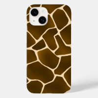 Wild Safari Natural Giraffe Print