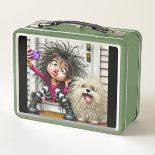 "Wild Selfie Fun - Lunchbox en métal pour les enfa