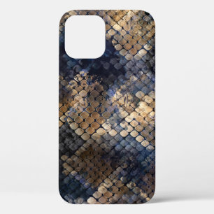 Wild Snakeskin Wasserfarbe Nahtlose Gestaltung Case-Mate iPhone Hülle