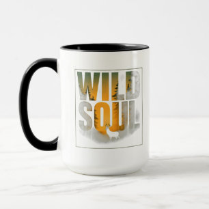 Wild Soul Deer Forest Silhouette Tasse