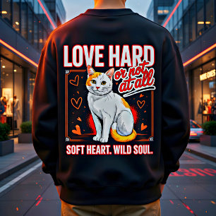 Wild-Soul-Geschenk für Katzenliebhaber mit Inspira Sweatshirt