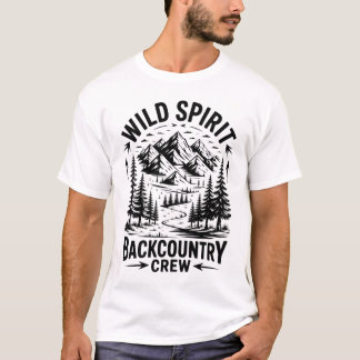 Wild Spirit Abenteuerdesign T-Shirt