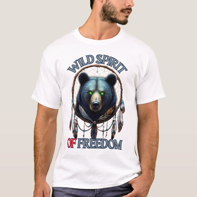 "WILD SPIRIT OF FREEDOM" T-Shirt (Vorderseite)