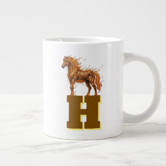 Wild Spirit Stampede – Majestätische laufende Pfer Jumbo-Tasse