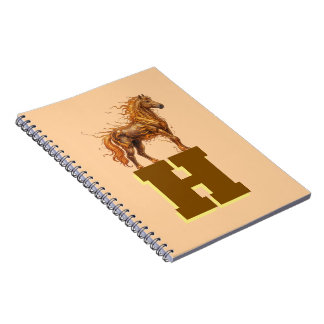 Wild Spirit Stampede – Majestätische laufende Pfer Notizblock