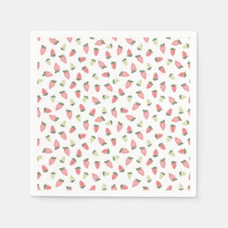 Wild Strawberries Party Napkins Serviette