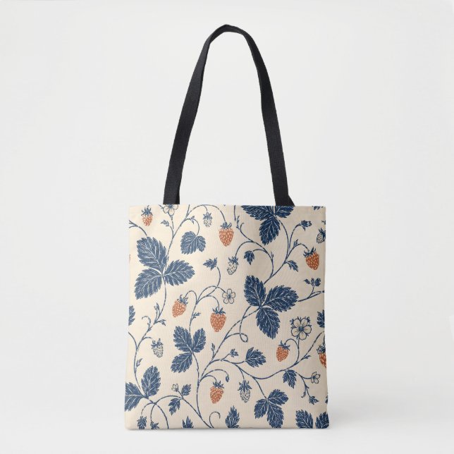 Wild Strawberry Ledger Vintage Botanicals  Tasche (Vorderseite)