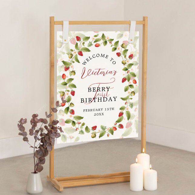 WILD STRAWBERRY SWEET BABY BIRTHDAY POSTER (Von Creator hochgeladen)