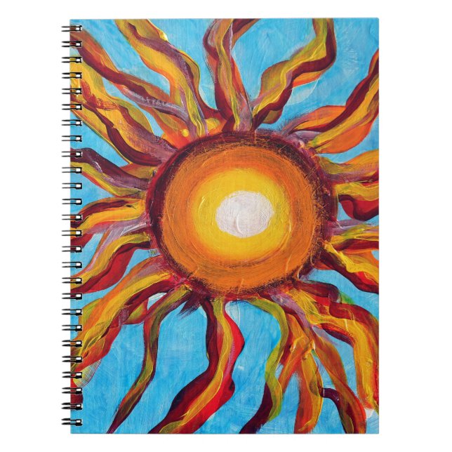 Wild Sun Notizblock (Vorderseite)