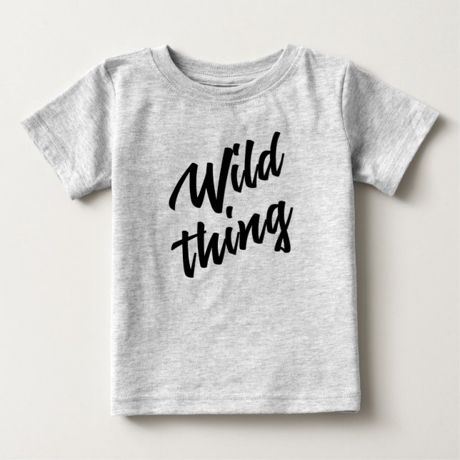 WILD THEMA für Kinder Baby T-shirt (Vorderseite)