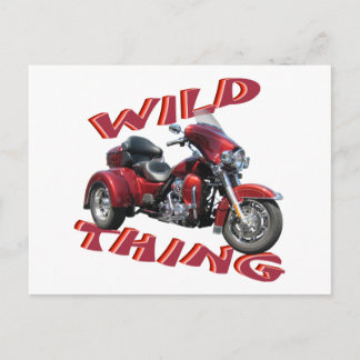 Wild Thing Trike Postkarte
