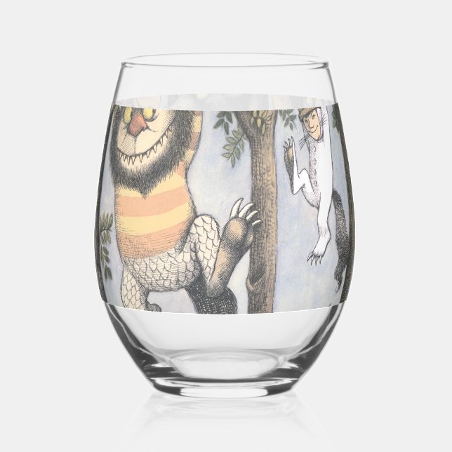 Wild Things and Max Swinging From Trees (Recto)