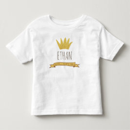 Wild Things Gold Crown Geburtstag T Shirt Boy