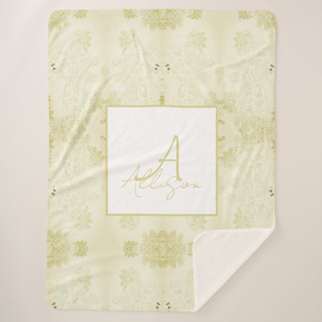 Wild Things Lace-like Sherpa Blanket Sherpadecke (Vorderseite)