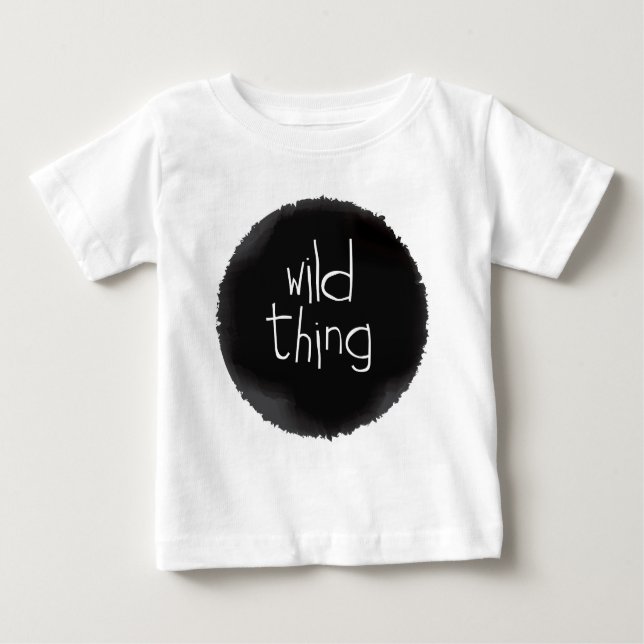 Wild Things Modernes Children Shirt (Vorderseite)