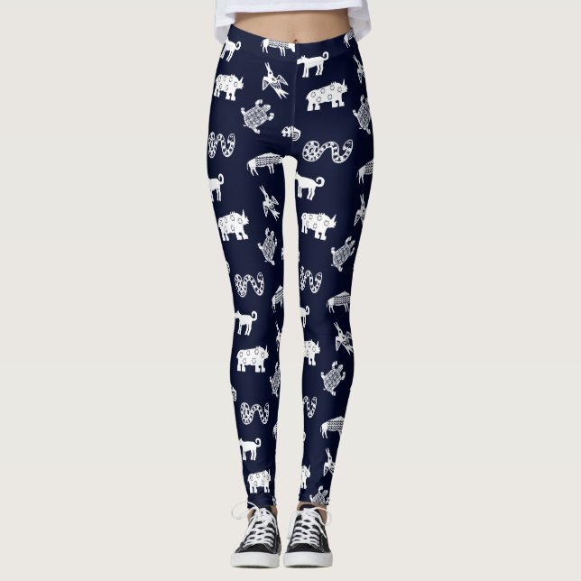 Wild Things White Leggings (Vorderseite)