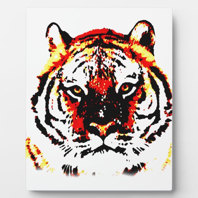 Wild Tiger Fotoplatte (Vorderseite)