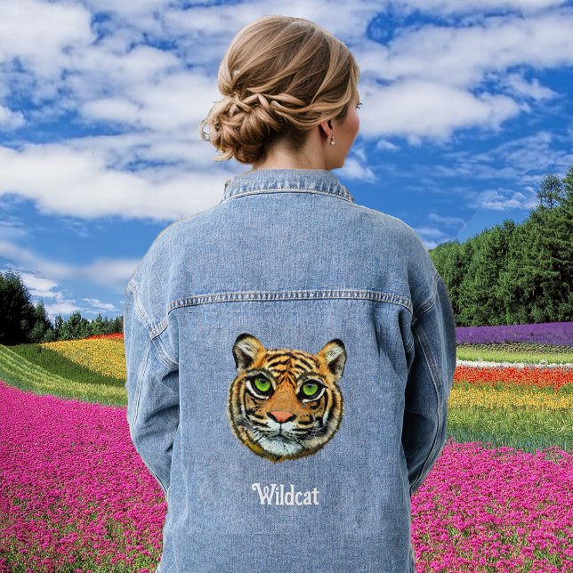 Wild Tiger Jeansjacke (Von Creator hochgeladen)