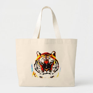 Wild Tiger Jumbo Stoffbeutel