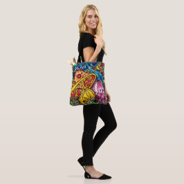Wild & Trippy Mushroom Garden Tasche