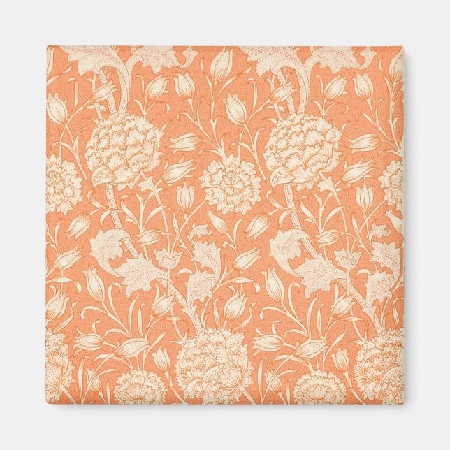 Wild Tulip Pattern (von William Morris) Magnet (Vorne)