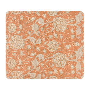 Wild Tulip Pattern (von William Morris) Schneidebrett
