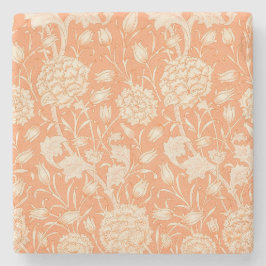 Wild Tulip Pattern (von William Morris) Steinuntersetzer