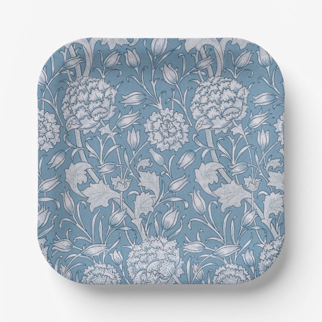 Wild Tulip von William Morris Paper Tellers Pappteller (Vorderseite)
