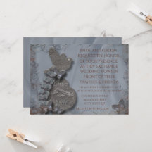 Wild Tundora Einladung zur Hochzeit