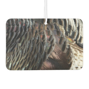 Wild Turkey Feathers I Abstrakt Nature Design Autolufterfrischer