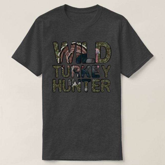 Wild Turkey Hunter T-Shirt (Design vorne)