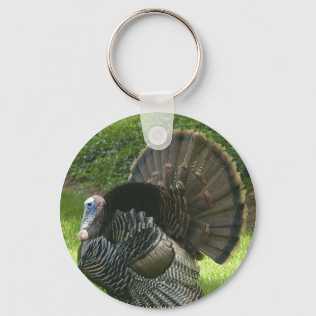 Wild-Turkey-Schlüsselanhänger Schlüsselanhänger (Vorderseite)