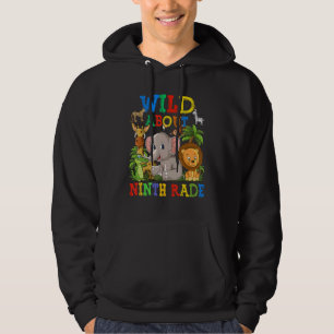 Wild über die Tiere der Safari Neunten Klasse Dsch Hoodie
