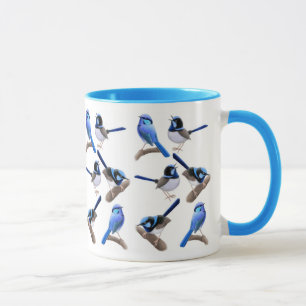 Wild über feenhafte Zaunkönig-Wecker-Tasse Tasse