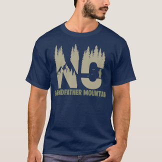 Wild über Großvater Berg North Carolina NC  T-Shirt