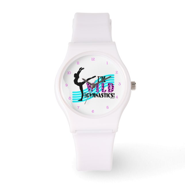 Wild über Gymnastik Armbanduhr (Vorderseite)