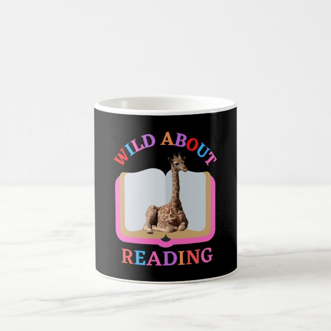 WILD ÜBER LESEN KAFFEETASSE (Mittel)