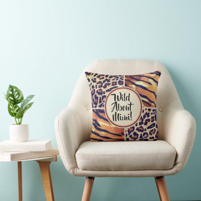 Wild über Mimi! Fun Oma Geschenkkissen Kissen (Stuhl )