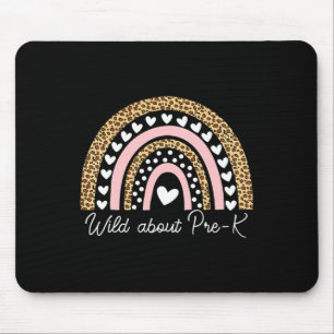 Wild Über Pre-k Leopard Regenbogen Lehrer Byck Zu Mousepad