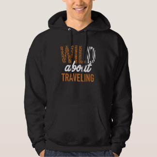 WILD über Reisen Hoodie