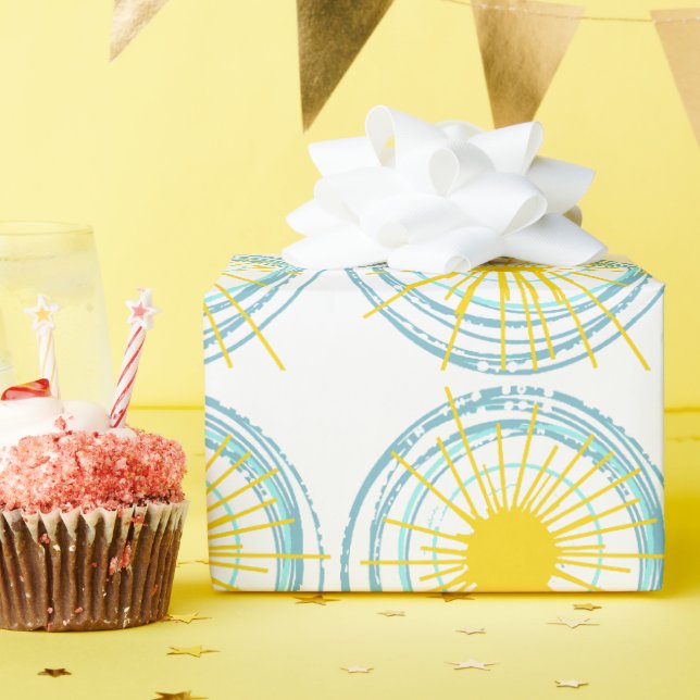 Wild und frei bist du mein Sonnenschein Geschenkpapier (Geburtstagsparty)