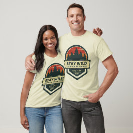 Wild und frei bleibe T-Shirt
