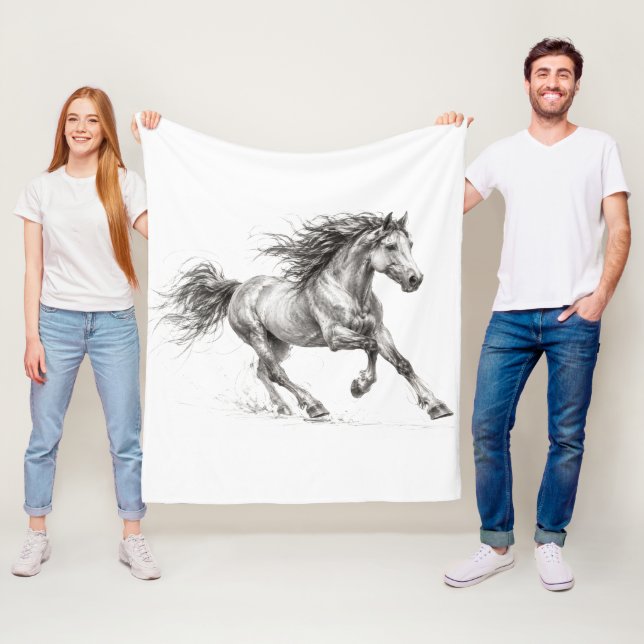 Wild und Frei Fleecedecke (Beispiel)