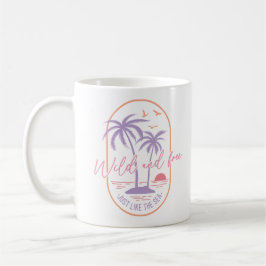 wild und frei, genau wie das Meer Kaffeetasse
