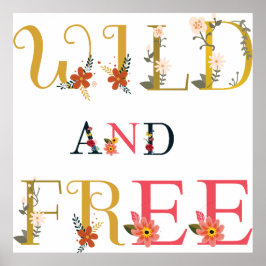 Wild und frei poster