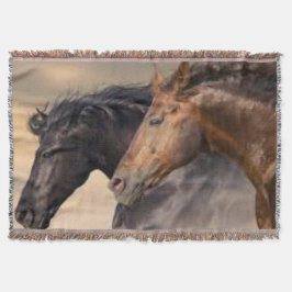 Wild und frei Sherpa Blanket Decke