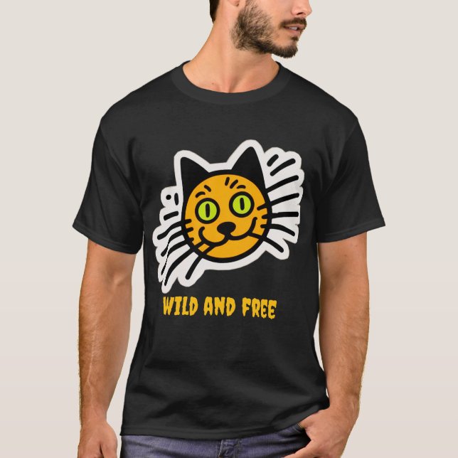 Wild und frei T-Shirt (Vorderseite)