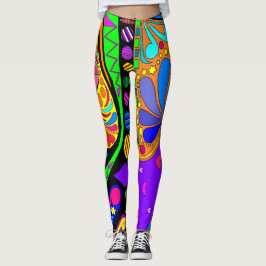 Wild und verrückt leggings