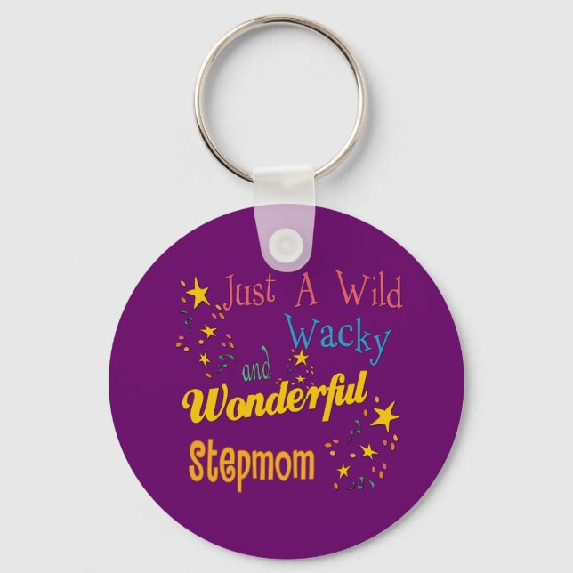 Wild und Wacky StepMom Schlüsselanhänger (Vorderseite)