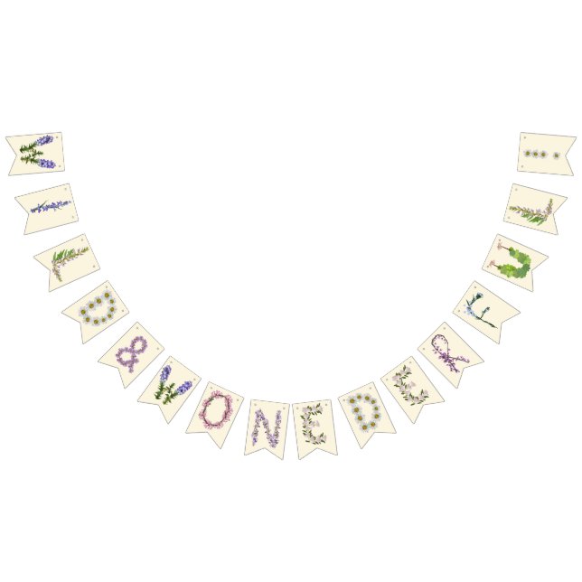 Wild und wunderbar Girl Birthday Banner (Alle)
